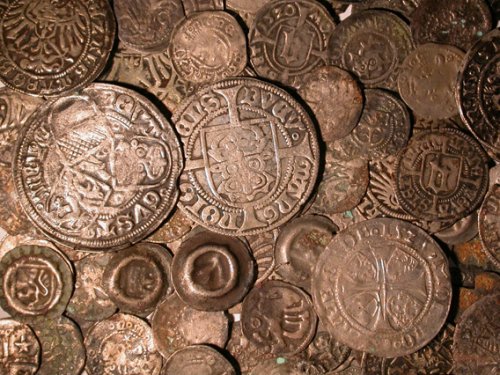 Abb.2: Stralsund, Johanniskloster Münzschatz von 1525 