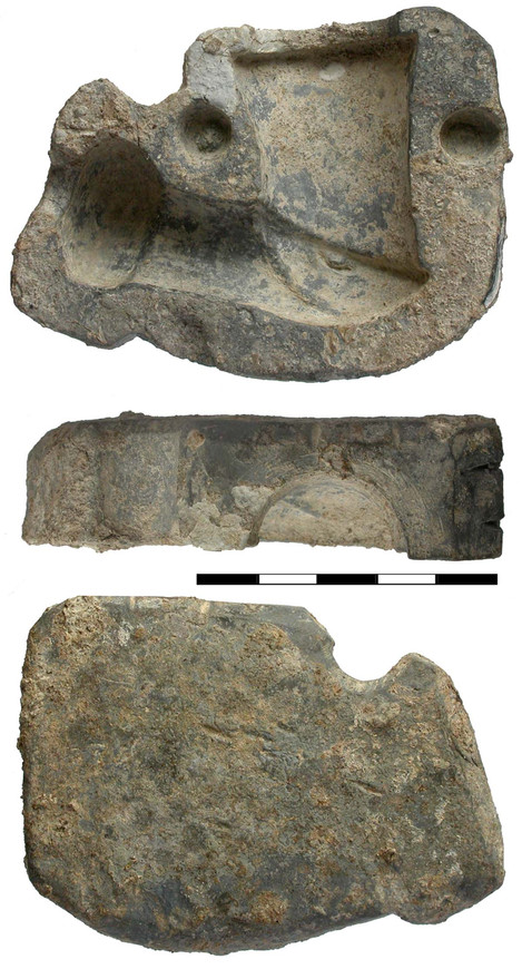 Download: Abb. 2. Hansestadt Stralsund, Wasserstraße 81, Fpl. 441. Bleimodel für eine Gesteckpfeife, zweite Hälfte 18. Jahrhundert. Maßstabsbalken 5 cm. LAKD M-V/LA, J. Ansorge Abb. 2. Hansestadt Stralsund, Wasserstraße 81, Fpl. 441. Bleimodel für eine Gesteckpfeife, zweite Hälfte 18. Jahrhundert. Maßstabsbalken 5 cm.