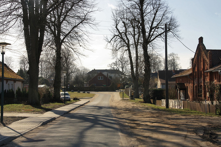 Abb. 11. Schönfeld, Lkr. Nordwestmecklenburg, Hauptansicht des Herrenhauses von Norden, 2021. 