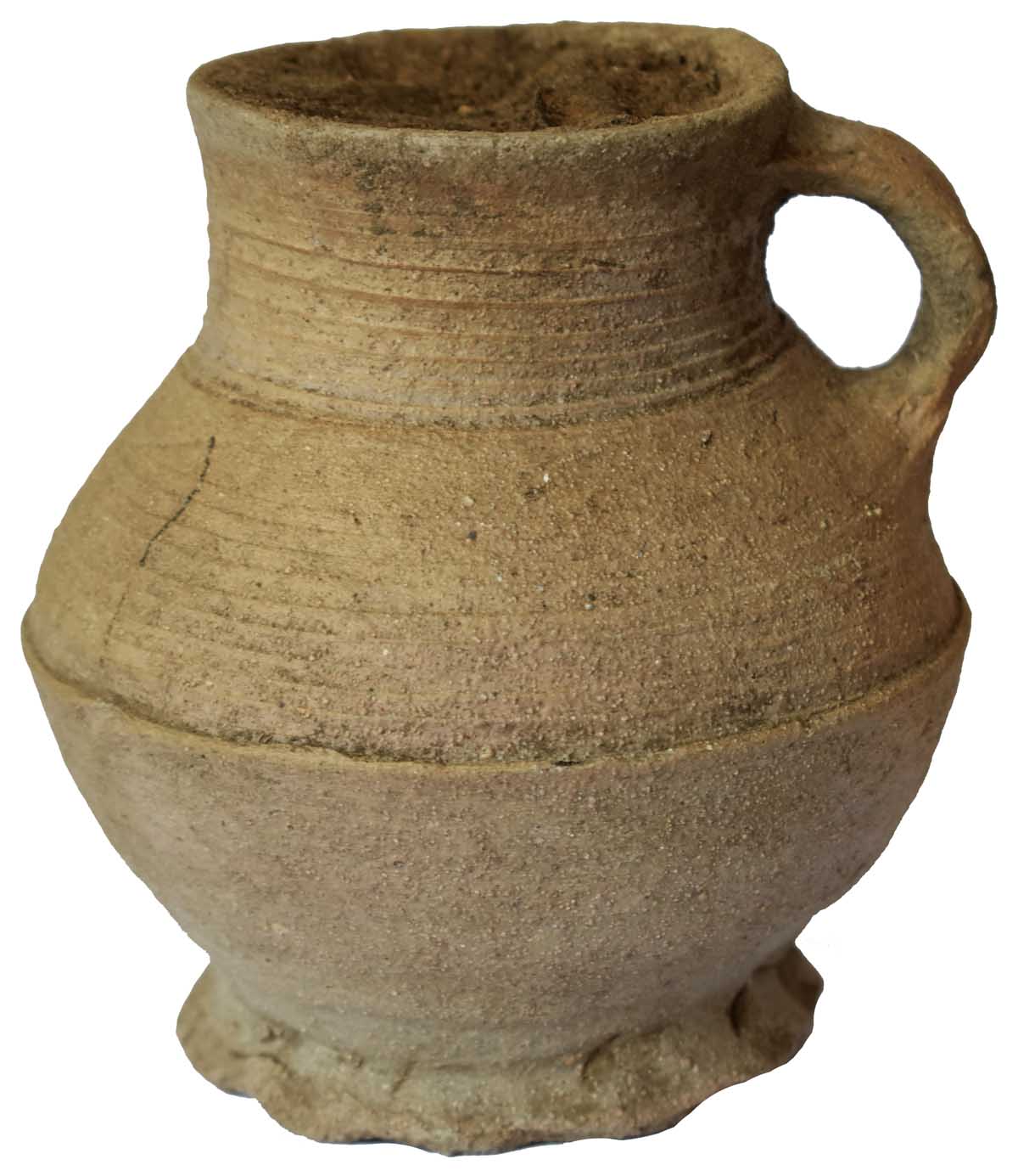 Abb. 4: Neuhof, Lkr. Vorpommern-Rügen, Fpl. 2. Münzschatzgefäß des Schatzes 2 (Höhe 12,8 cm). 