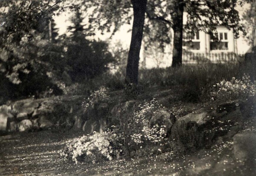 Download: Abb. 5. Steingarten am Seeufer, südlich des Wohnhauses. …In diesem Steingärtlein, das ihm doch gar keine Früchte trug, saß der Mann gerne einmal ein halbes Stündchen…“. Zustand 05.1939, aus dem Familienalbum 03.1939 – 05.1942. Hans-Fallada-Archiv/Literaturzentrum Neubrandenburg e.V. Abb. 5. Steingarten am Seeufer, südlich des Wohnhauses. …In diesem Steingärtlein, das ihm doch gar keine Früchte trug, saß der Mann gerne einmal ein halbes Stündchen…“. Zustand 05.1939, aus dem Familienalbum 03.1939 – 05.1942.