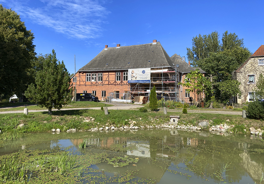 Abb. 22. Groß Salitz, Lkr. Nordwestmecklenburg, Gutshaus, September 2023. 