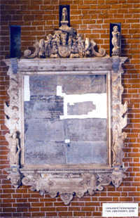 Epitaph vor der Restaurierung 