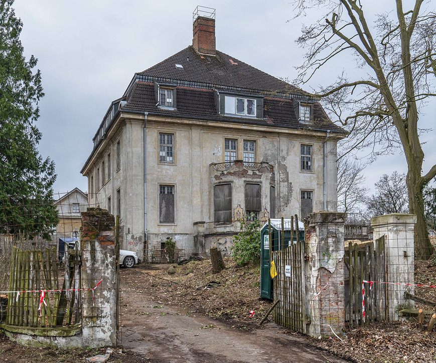 Abb. 5. Landeshauptstadt Schwerin, Weinbergstraße 1, Villa von Norden, 2019. (LAKD M-V/LD, A. Bötefür) 