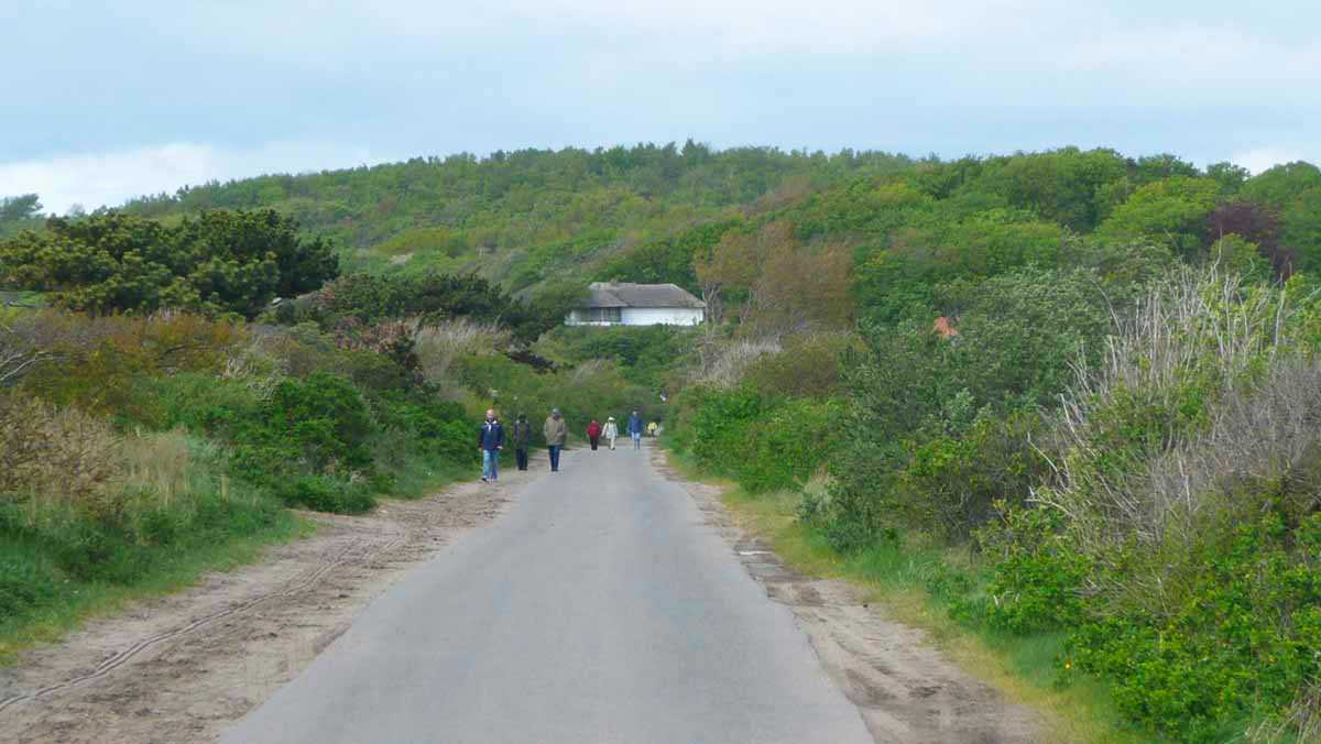 Abb. 1: Idyllisch gelegen - das Sommerhaus von Eckart Muthesius, Aufnahme 2009 