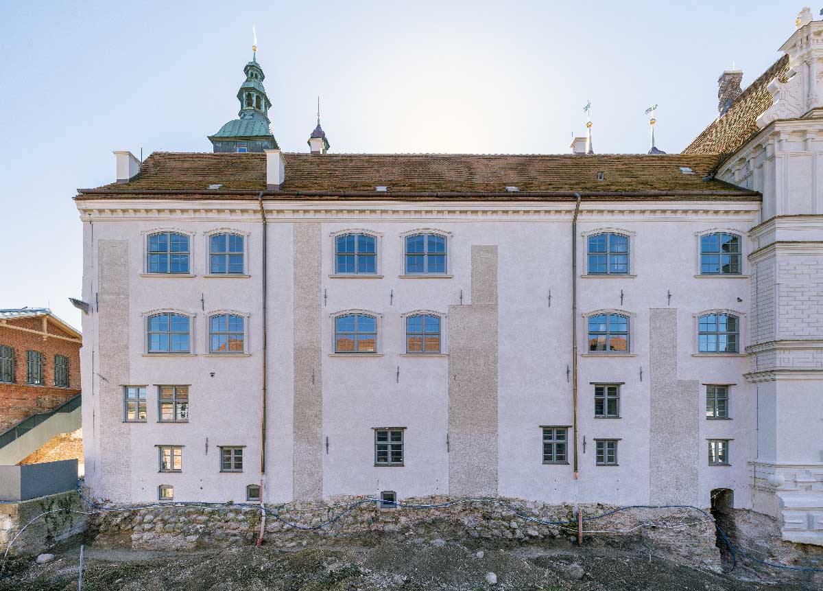 Abb. 7. Schloss Güstrow, Lkr. Rostock, Nordflügel, Nordseite, 2026. 