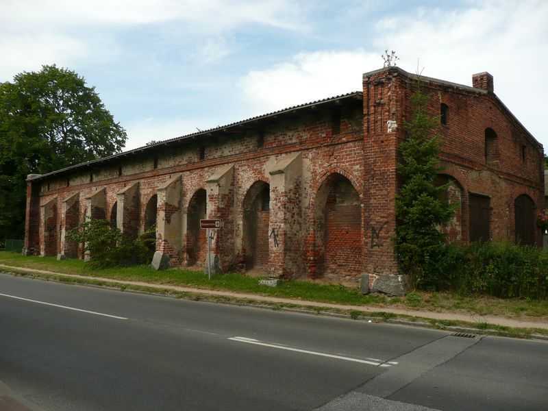 Abb.2: Greifswald-Eldena, Klosterscheune, Südseite 