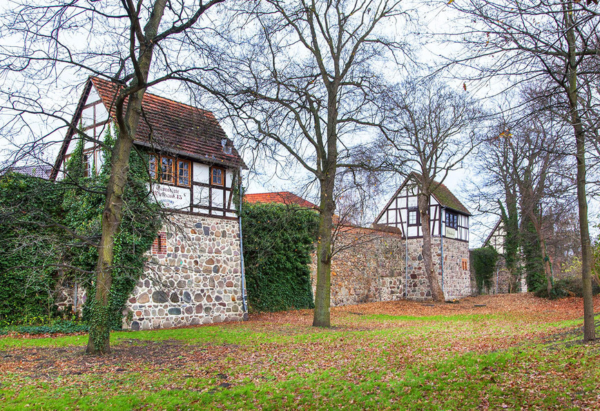 Download: Abb. 4. Neubrandenburg, Lkr. Mecklenburgische Seenplatte, die Außenanlagen der Wallanlage. (Quelle: LAKD M-V/LD, A. Bötefür) Abb. 4. Neubrandenburg, Lkr. Mecklenburgische Seenplatte, die Außenanlagen der Wallanlage.