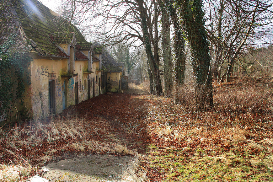 Abb. 12. Stallanlagen innerhalb der Wirtschaftsflächen. 