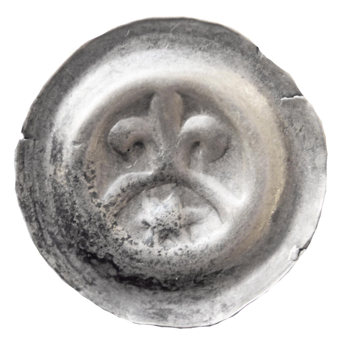 Abb. 18: Neuhof, Lkr. Vorpommern-Rügen, Fpl. 2. Schatz 2. Hohlpfennig aus Demmin (Durchmesser 16,1 mm). 