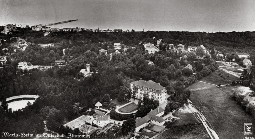 Download: Abb. 1. Luftbildaufnahme um 1930. Quelle: Ute Spohler, Historische Gesellschaft zu Seebad Zinnowitz auf Usedom Abb. 1. Luftbildaufnahme um 1930.