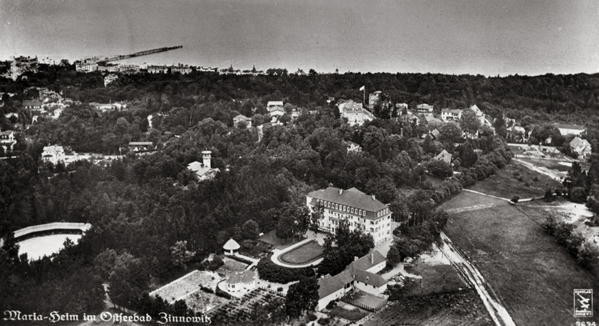 Abb. 1. Luftbildaufnahme um 1930. 