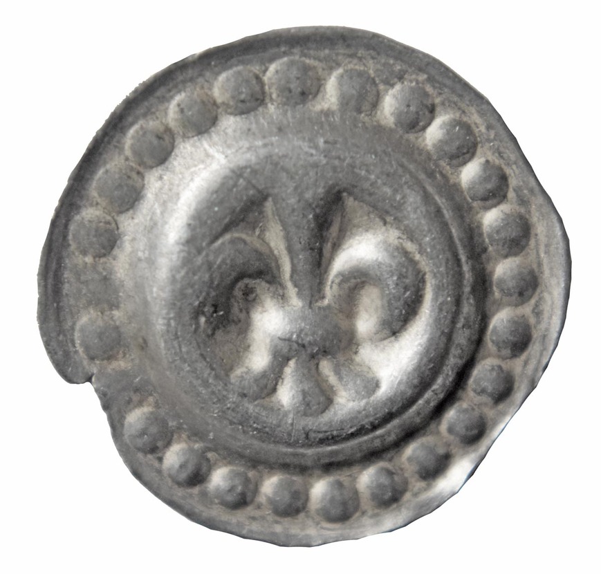 Abb. 18: Wustrow, Lkr. Mecklenburgische Seenplatte. Hohlpfennig aus Demmin (Durchmesser 16,6 mm). 