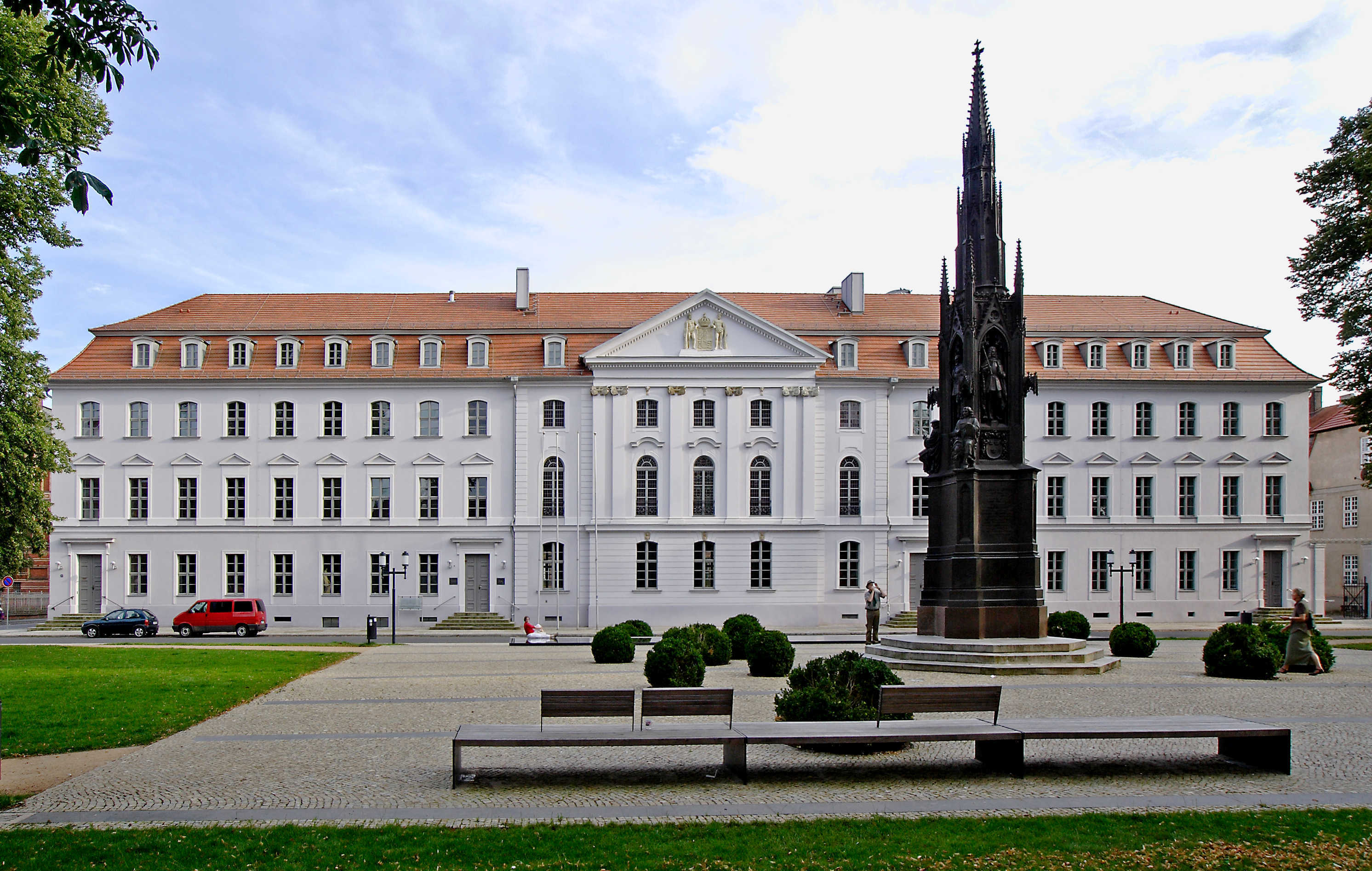 Hansestadt Greifswald, Domstraße, Hauptgebäude der Universität. 