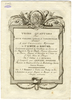 Titelblatt des Erstdrucks von Spergers Streichquartetten op. 1