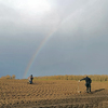 Unter dem Regenbogen sieht man besser. Foto: Uwe Balscheit