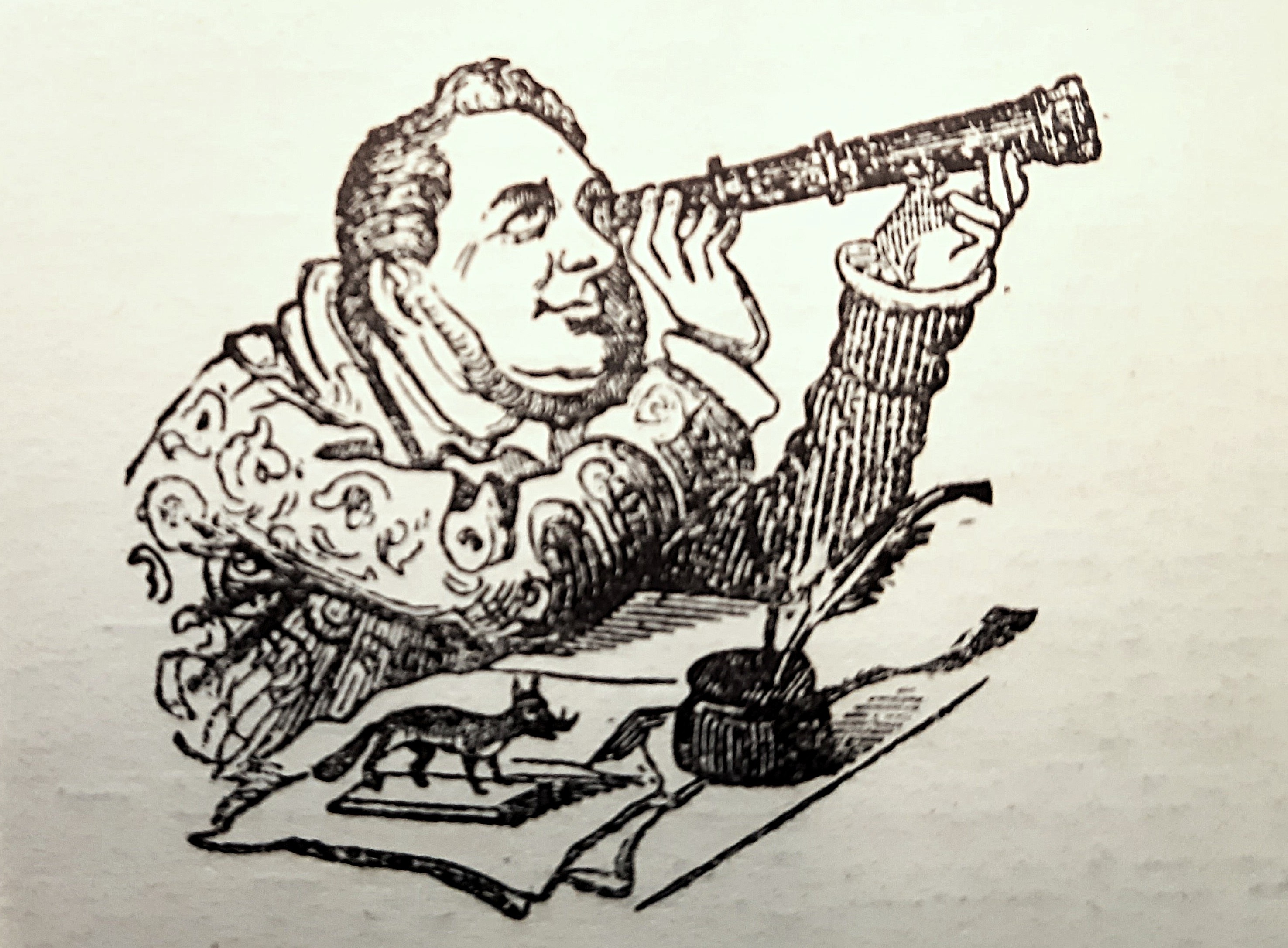 Glaßbrenner mit Fernglas, Foto: Dr. Bernd Schattinger