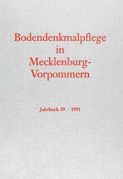 Cover Jahrbuch Bodendenkmalpflege, Band 39