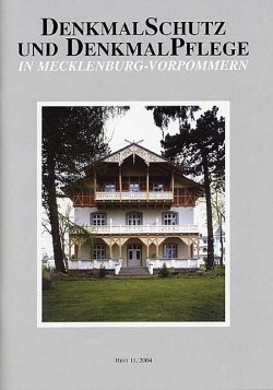 Cover Denkmalschutz und Denkmalpflege in Mecklenburg-Vorpommern Heft 11