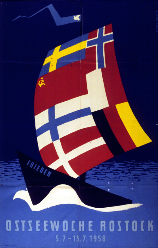 Plakat zur 1. Ostseewoche 1958 *