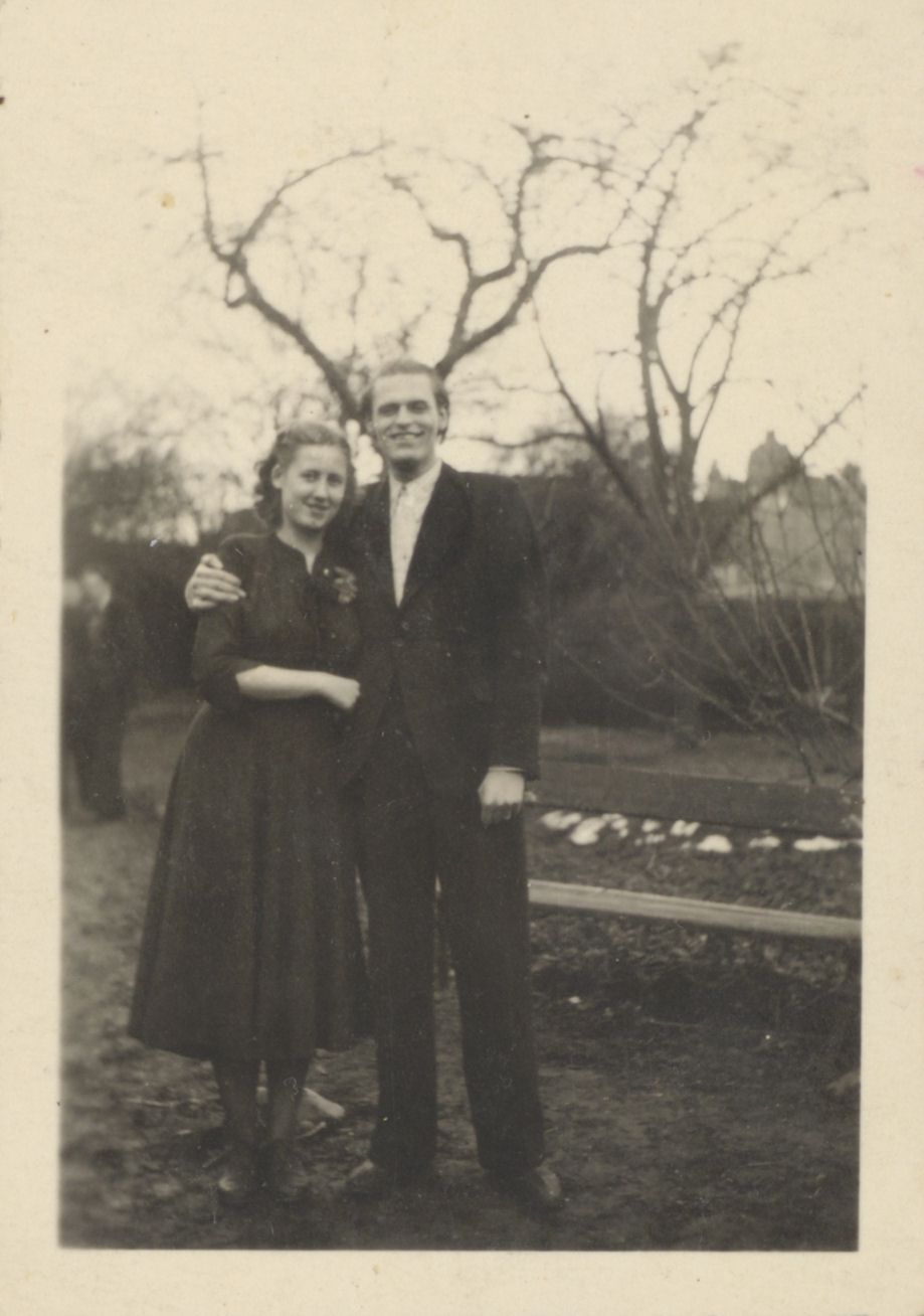 Johanna und Günter Braun 1951
