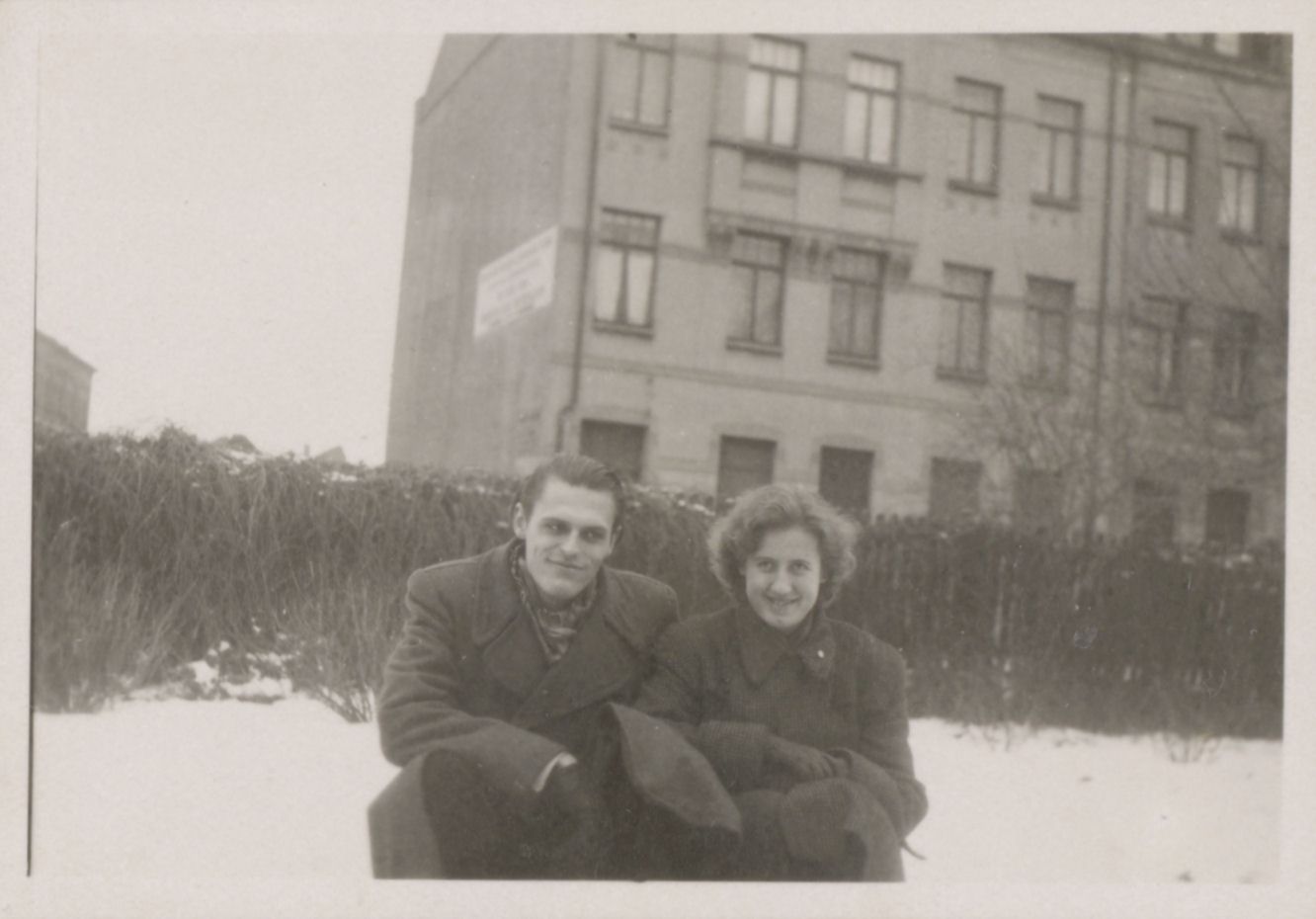 Günter und Johanna Braun 1951 in Magdeburg