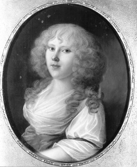 Jugendporträt Augustes um 1800