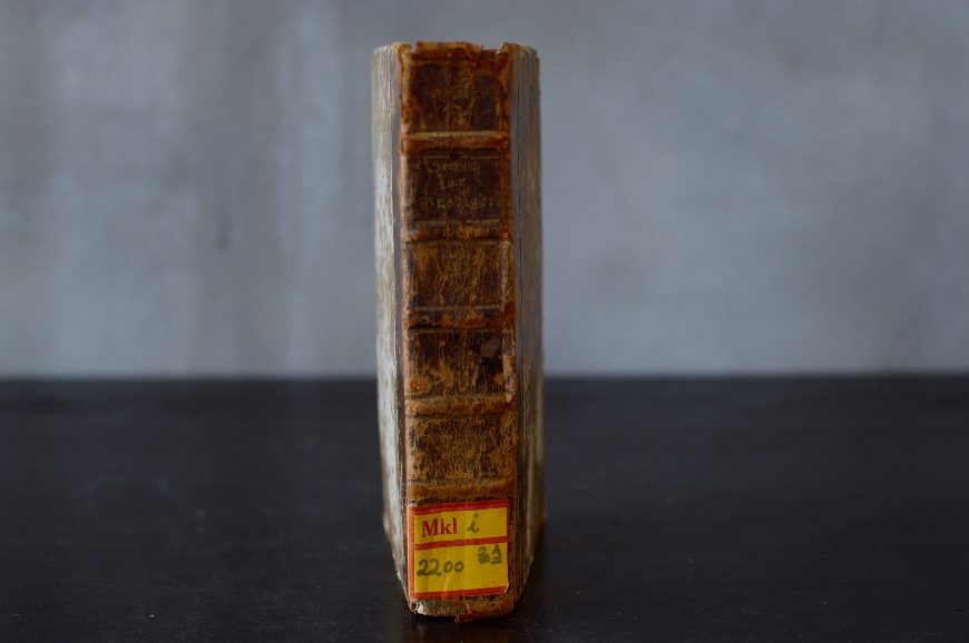 Handbuch des Meklenburgischen Kirchen- u. Pastoralrechts [...]: Buchrücken