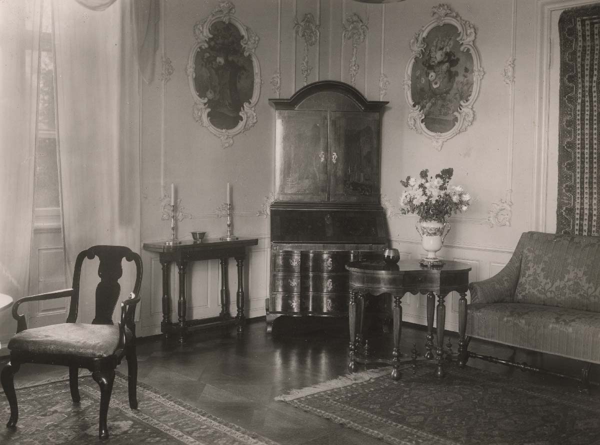 Abb.6. Zühr, Landkreis Ludwigslust-Parchim, Gutshaus, Innenansicht, 1937.