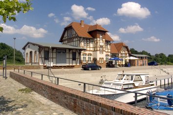 Bahnhof von Loitz, Zustand 2007 (2)