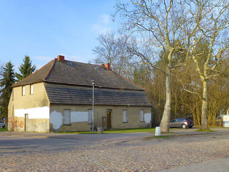 Penkun, Lkr. Vorpommern-Greifswald, Hospital St. Georg, Ansicht von Süden, 2011.jpg Foto: LAKD M-V, LD, B. Gnekow Penkun, Lkr. Vorpommern-Greifswald, Hospital St. Georg, Ansicht von Süden, 2011.jpg