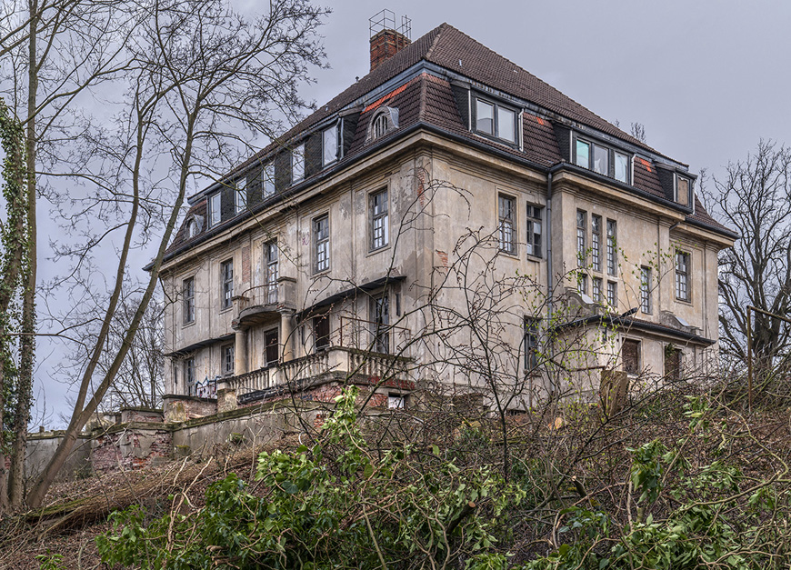 Abb. 1. Landeshauptstadt Schwerin, Weinbergstraße 1, Villa von Südwesten, 2019.