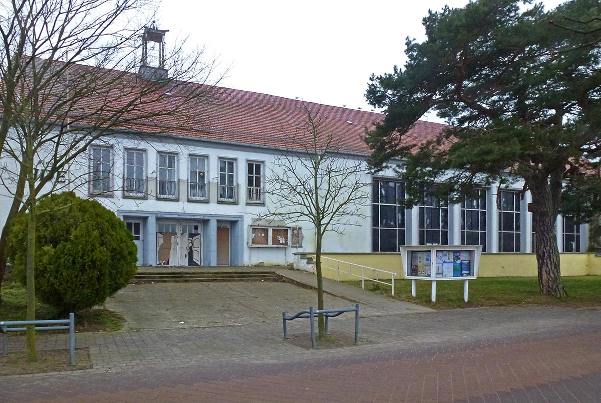 Haus der Erholung Ahlbeck, Ansicht von der Dünenstraße